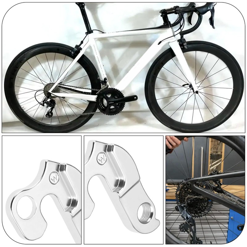 YINETTECH 2 Sets Bicycle Front Derailleur Hook Rear Derailleur Hanger