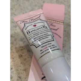 Too Faced- Hangover Rx Replenishing Face Primer Moisturizing Travel .68oz/20ml