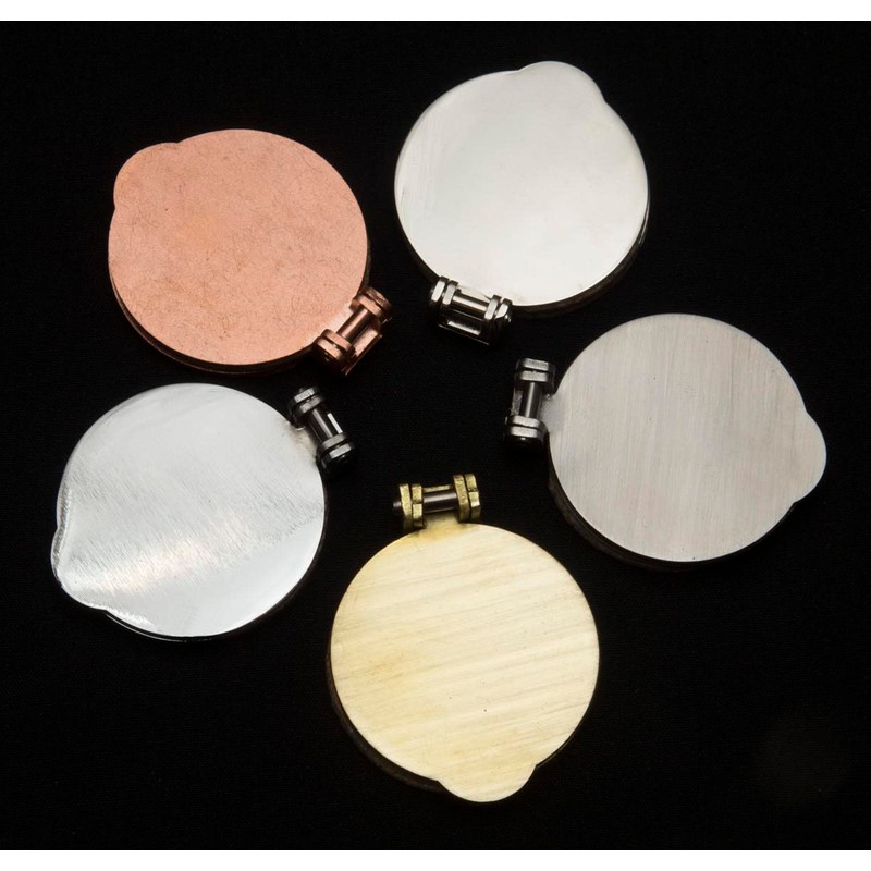 Mini Magflap - Magnetic keyhole Draught ExcluderTM (Stainless steel)