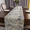 Mika Home Paisley Table Runner for Home Decor 13X90 Inches
