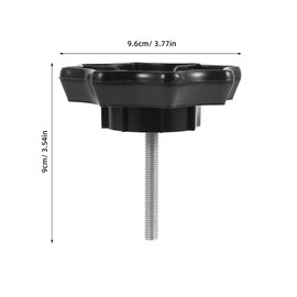 OUNONA Tyre Screw Holder Car Tyre Screw Holder Replacement Wheel Mounting Screw Car Tyre Screw Attachment Spare Wheel Screw Spare Wheel Security Car Accessories Metal Black