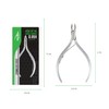 NGHIA Premium Cuticle Nipper - D-05X Jaw 16 (Stainless Steel)