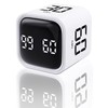 EooCoo Stylish Digital Timer, Creative Cube Rotation Timer 5/10/30/60 Minutes,