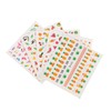VILLFUL 10sheets Nail Stickers and Creative Scrapbook Stickers for DIY