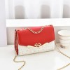 Bolso De Mano Para Mujer Crossbody Exquisit Cuadrado Pequeño Rojo