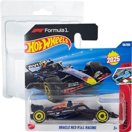 Hot Wheels Oracle Red Bull Racing HW Race Day 1/5 (59/250) HYW10 Short Card 2025 + Protector Short Card