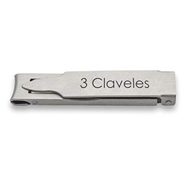 3 x Stainless Steel Folding Nail Clippers 6cm D 3C 25g