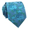 Secdtie Corbata de seda para hombre, diseño floral de lujo,