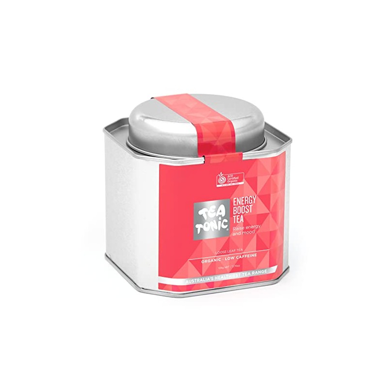 Tea Tonic Energy Boost Loose Leaf Caddy Tin