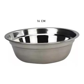 XOF Pack 6 Bowl Mezclador 16 Cm Tazón Inoxidable Cocina Mayoreo