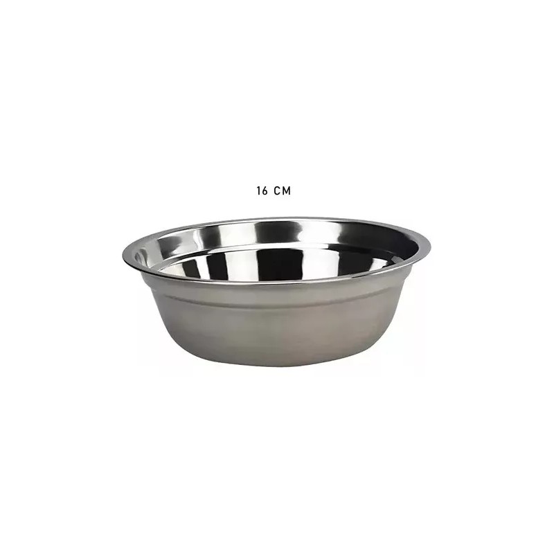 XOF Pack 6 Bowl Mezclador 16 Cm Tazón Inoxidable Cocina