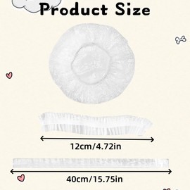 Adjustable Elastic Plastic Bowl Lid, Covers for Sourdough Bread Baking Bread Rising Bread Proofing Reusable（100PCS）