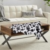 VDDR Cow Print Rug Faux Cowhide Rug Cute Area Rug