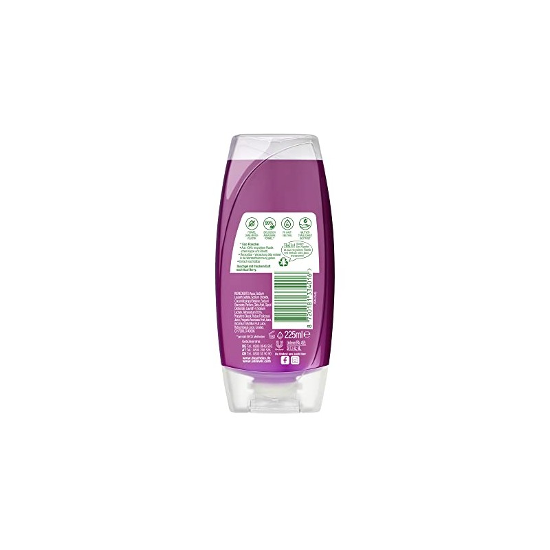Duschdas Duschgel Acai Berry Duschbad mit Fresh-Energy-Duftformel sorgt für einen