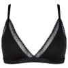 Sloggi Women's Go Ribbed R Bralette Bra, black
