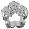 Stainless Steel Petunia Petals Fondant Cutters Set, Flower Shaped Cookie