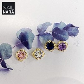 Nail Nara Premium Round Brooch Part_Color Selection (S6360900) / 프리미엄 원형 브로치 파츠_색상선택 (S6360900)