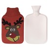 Hot Water Bottles 2 Litres with Cover Safe and Durable