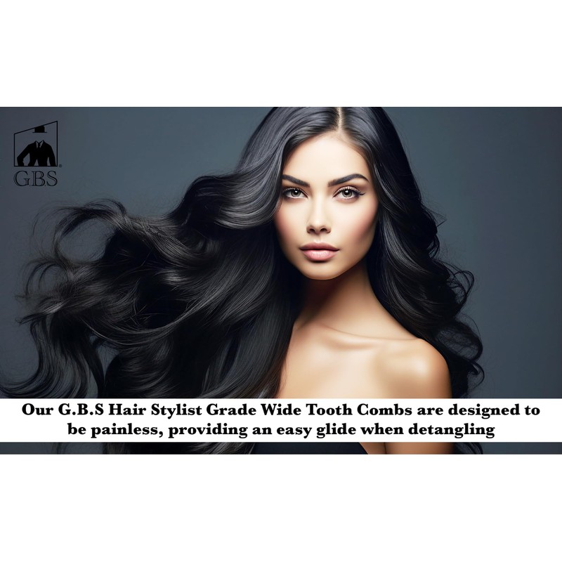 G.B.S Rake Comb for Easy Styling Pack of 3