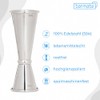 barmate Japanese Jigger, Stainless Steel Measuring Cup with Inner Scale,