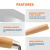 Pointing Trowel Bricklaying | 11'' Brick Trowel with Carbon Steel