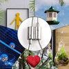 TOPZEA 10 PCS M3 Wire Rope Cable Clamp for 1/16