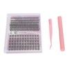 126 Clusters DIY Lash Extensions Kit D Curl Fluffy Individual