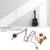 Guitar Potentiometer 18mm A500K B500K Volume Control Instrument Accessory for