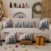 DFXSZ Christmas Pillow Covers 14x36 Inch Christmas Tree Decorative Throw