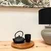 Meubletmoi Round Chopping Board / Decorative Tray Diameter 30cm Teak