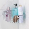InterDesign Rondo, Corner Basket, Stainless Steel