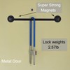 LEKUSHA Magnetic Towel Bar for Refrigerator, Magnetic Towel Holder Towel