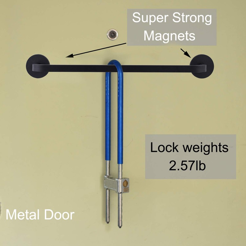 LEKUSHA Magnetic Towel Bar for Refrigerator, Magnetic Towel Holder Towel