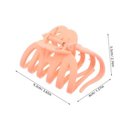 Mikinona Frosted Shark Clip Hair Claws Medium Size for Women Stylish Claw Clips for Thick Curly Hair Accessory