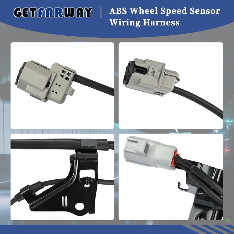 Getfarway ABS Wheel Speed Sensor Wiring Harness 89516-0C050 Compatible with