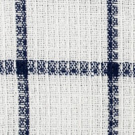 DII 100% Cotton, Machine washable, Basic Everyday Kitchen Towels Scrubber Dish Cloths, 12 "x12 Black And White Plaid Set of 6