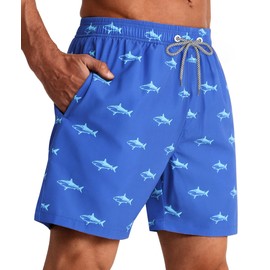 APTRO Men's Swim Trunks with Compression Liner Bathing Suit Swimsuit #C318 XL