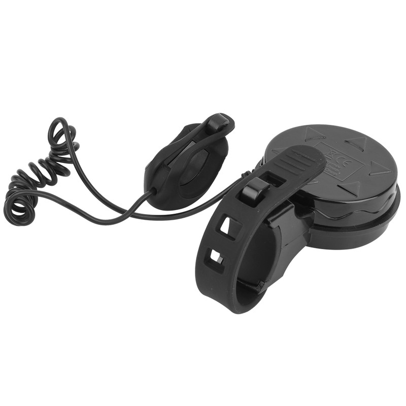 GUB Q-200 Black USB Charging Bicycle Electric Bell Bike 100-120dB