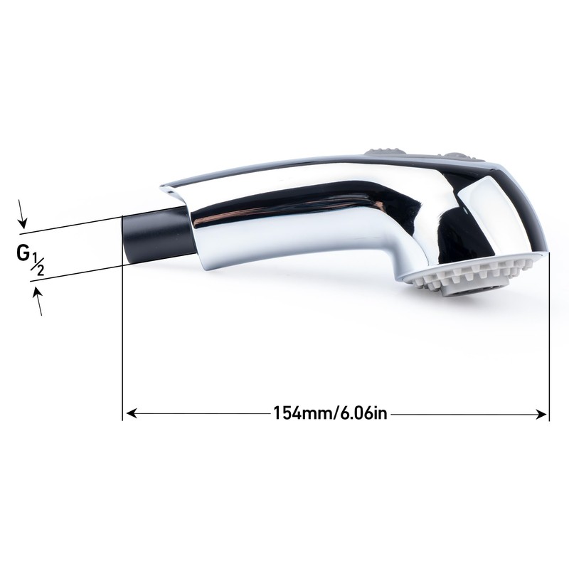 Pull-Out Spray Wand Fits Grohe Pull Out Faucets, Compatible with