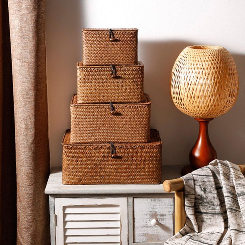 VILLCASE 3 Uds Caja De Almacenamiento Organizador De Café Algas