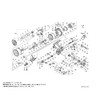 Genuine Part 22 Stella C3000MHG Drag Knob Pair Part No