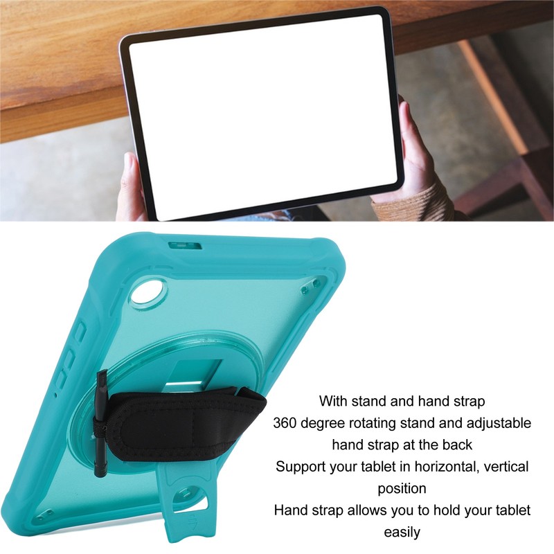 Tablet Shockproof Case Multifunction Tablet Protective Cover with Hand Strap