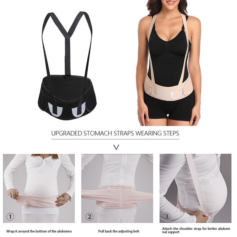 Maternity Support Belly Belt Breathable Prenatal Pregnancy Belt Pregnant Brace