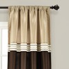 Lush Decor Terra Room Darkening Window Curtain Panels Pair 54"