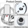 MECCANIXITY DG64-00473A Upgraded Gas Stove Knob Locks Replacement, 0.24x0.17 Inch