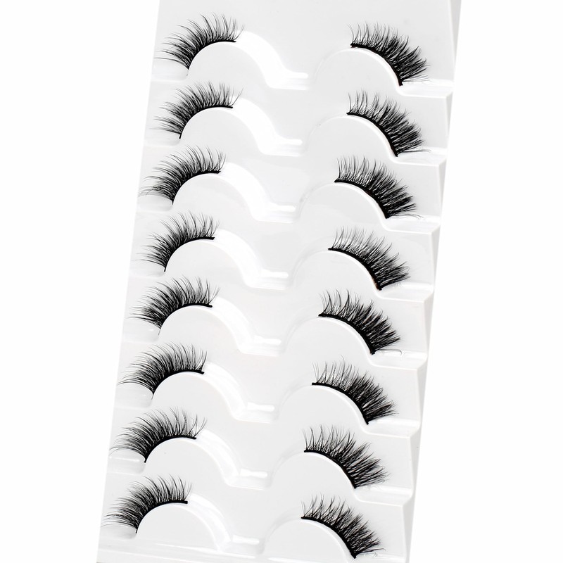 Half Lashes Strips False Eyelashes Fairy Natural Lashes Cat Eye