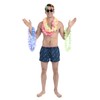 Zac's Alter Ego Hawaiian Beach Bright Hula Lei Garlands -