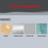 Suction Cup Soap Dish Holder, No Drilling Removable Stainless Steel