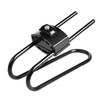 Shock-absorbing saddle spring, bicycle seat post damper, bicycle seat post