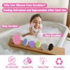 ARIOSOX 2 PCS Face Scrubber, Soft Silicone Face Exfoliator with